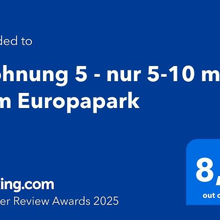 Wohnung 5 - Nur 5-10 Min Vom Europapark Ettenheim Zewnętrze zdjęcie