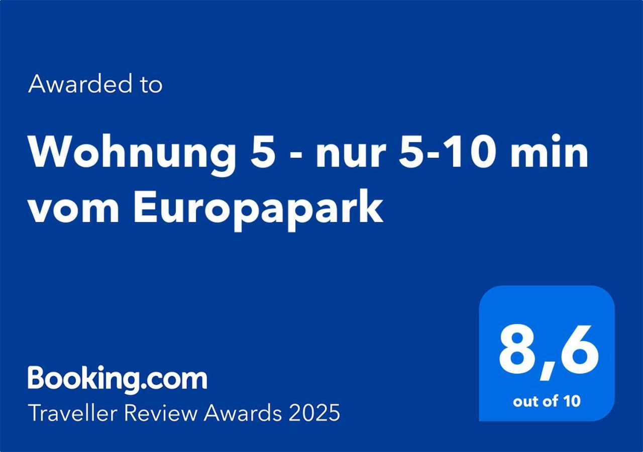 Wohnung 5 - Nur 5-10 Min Vom Europapark Ettenheim Zewnętrze zdjęcie
